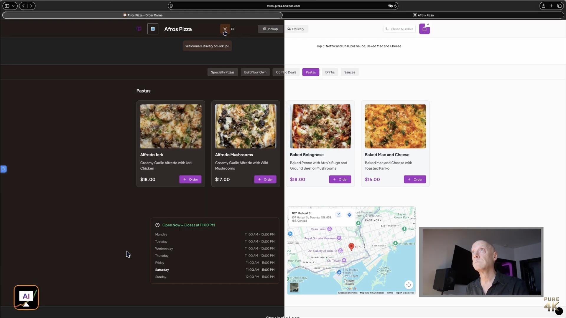 4BizPOS POS System Light/Dark User Switchable Theme