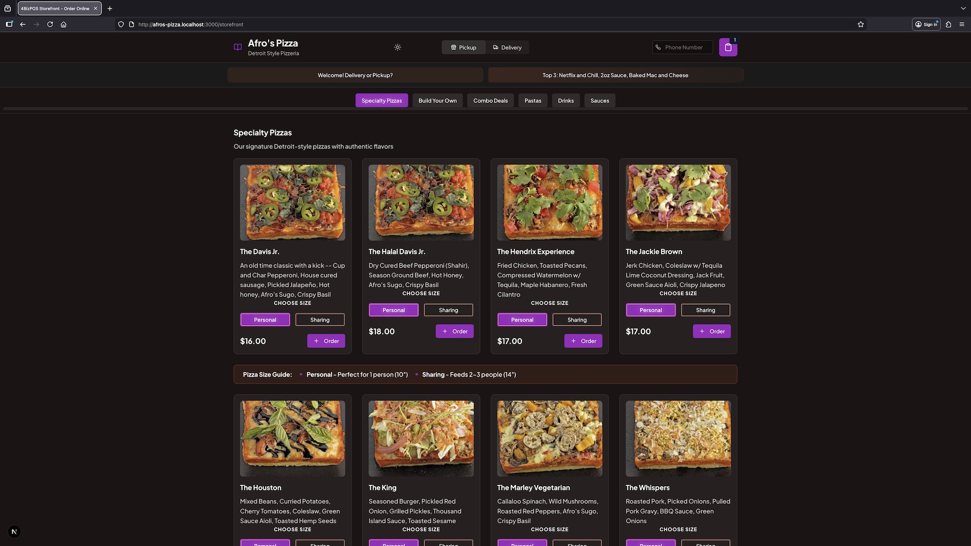 4BizPOS Vs. Square Storefront Comparison