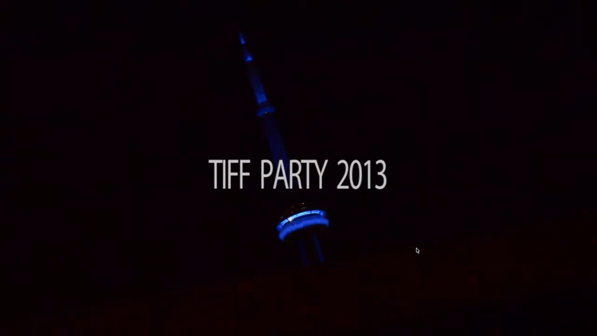 Spoke Club Rooftop Nightclub TIFF Party 2013 CN Tower View