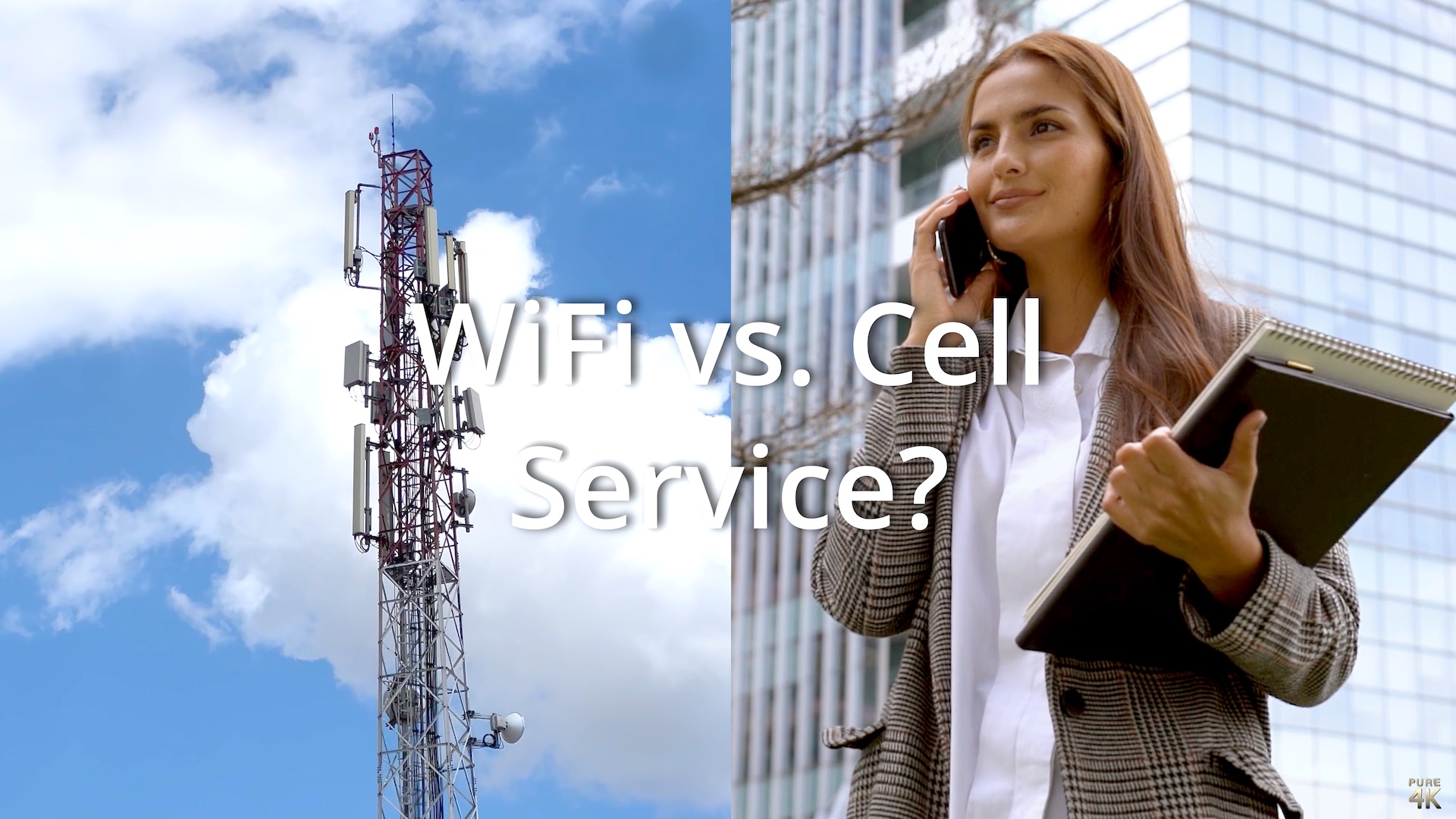 WiFi Vs. Cell Service - Tech Tips From Pure4K