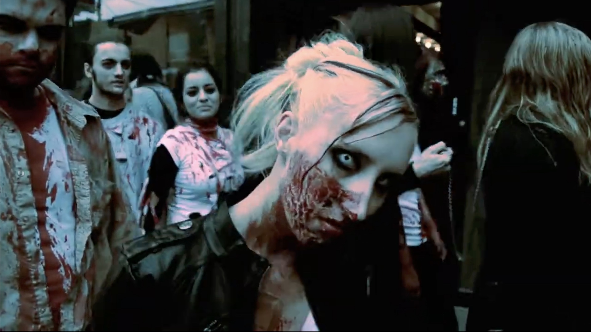 Toronto Zombie Crowd Girl 2011