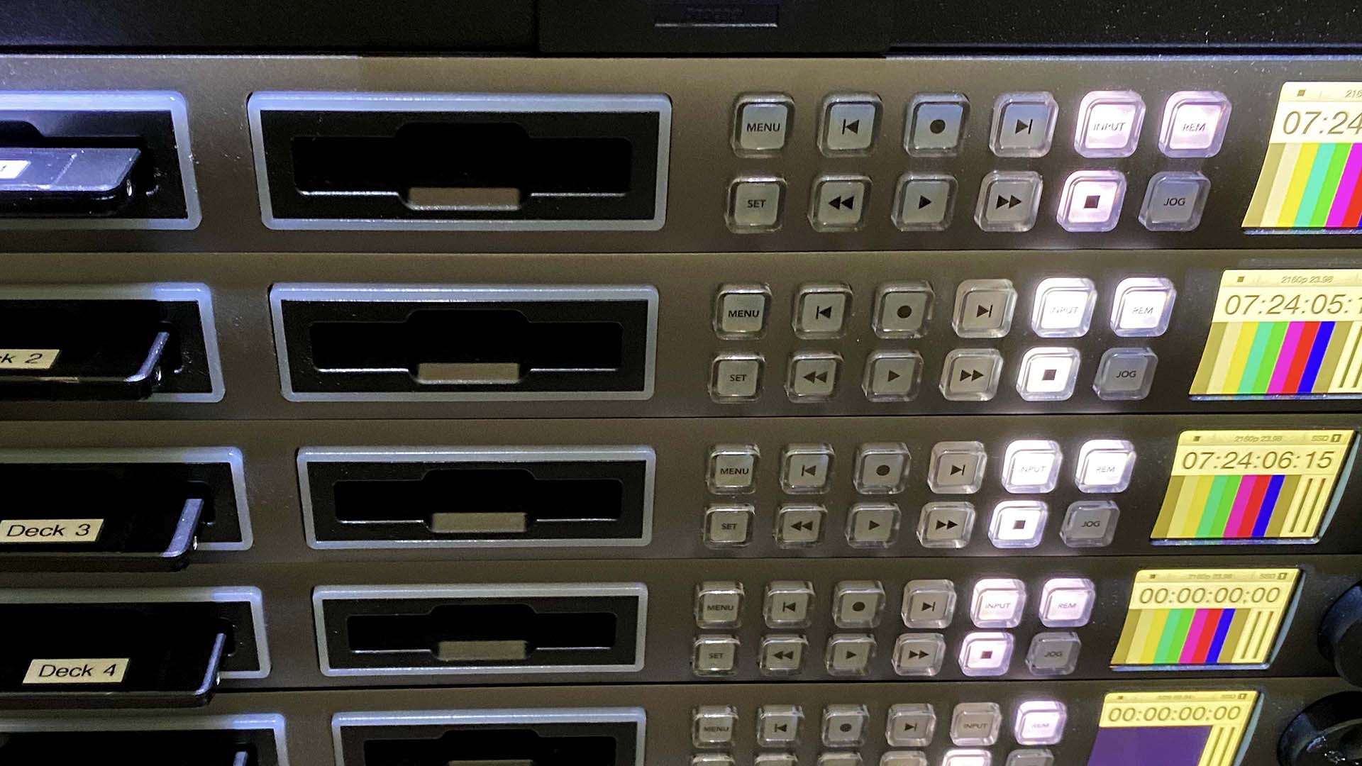 Blackmagic Designs 12G Hyperdecks for rent in Toronto